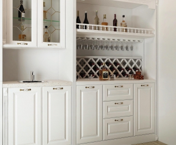 European Style Wine Cabinet-ID:918625327