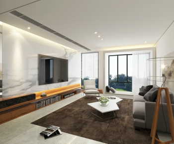 Modern A Living Room-ID:878223699