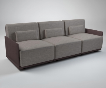 Modern Three-seat Sofa-ID:414827388