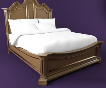European Style Double Bed-ID:825877463