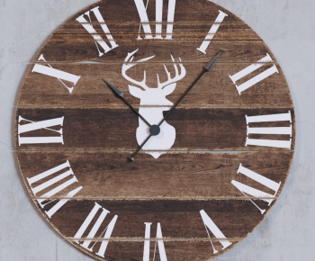 Modern Country Style Wall Clock-ID:447917633