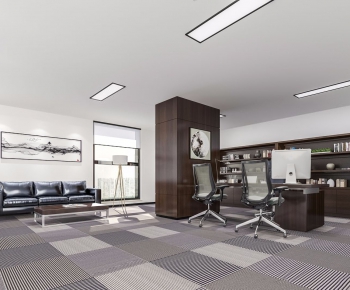 Modern Manager's Office-ID:373824913