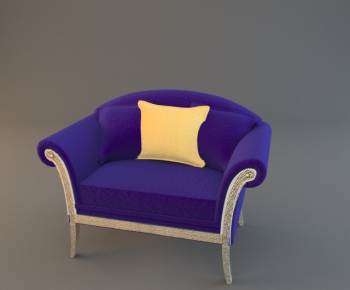 European Style Single Sofa-ID:791351826