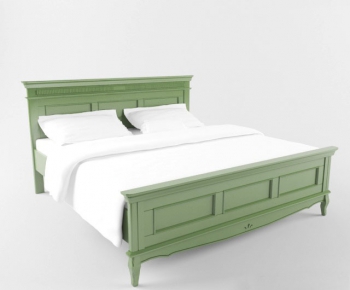 European Style Double Bed-ID:198604271