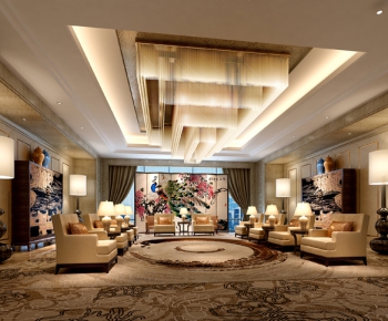 Modern New Chinese Style Reception Room-ID:201106479