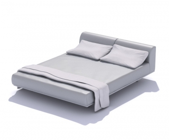 Modern Double Bed-ID:306105677