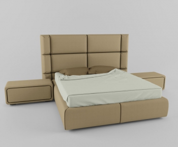 Modern Double Bed-ID:305485454