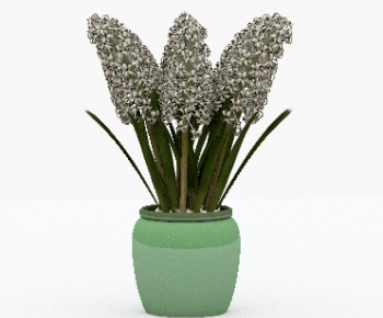 Modern Potted Green Plant-ID:583891951