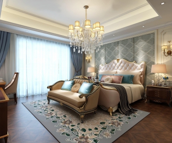 European Style Bedroom-ID:327024295