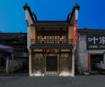 Chinese Style Facade Element-ID:780753412