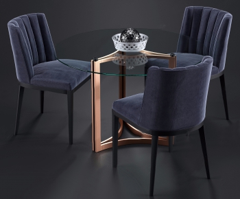 Modern Dining Table And Chairs-ID:118342643