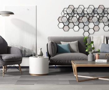 Modern Nordic Style Sofa Combination-ID:724154785