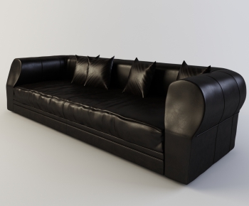 Modern Three-seat Sofa-ID:373458488