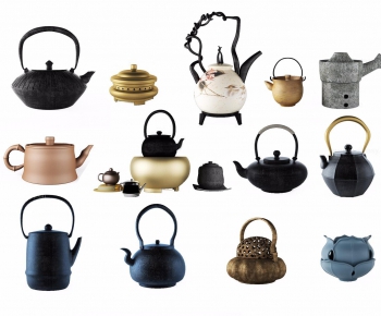 New Chinese Style Tea Set-ID:670574275