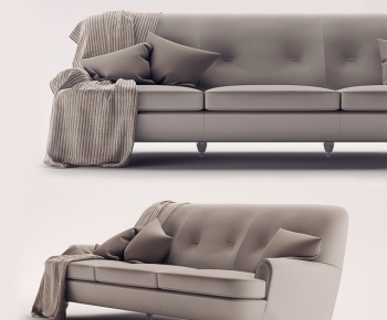 European Style Three-seat Sofa-ID:395849849