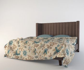 Modern Double Bed-ID:226568924