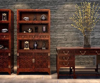 Chinese Style Bookcase-ID:939336672