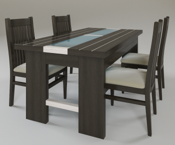 Modern Dining Table And Chairs-ID:828917331