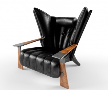 Industrial Style Lounge Chair-ID:197541573