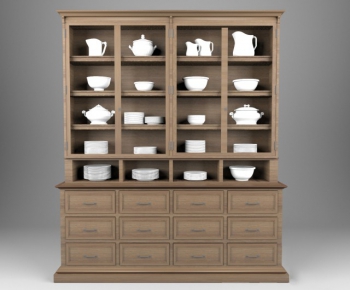 American Style Wine Cabinet-ID:771381632