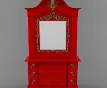 European Style Decorative Cabinet-ID:407994667