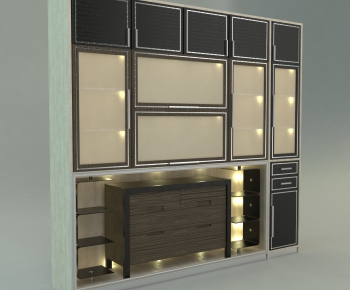 Modern Decorative Cabinet-ID:323733811