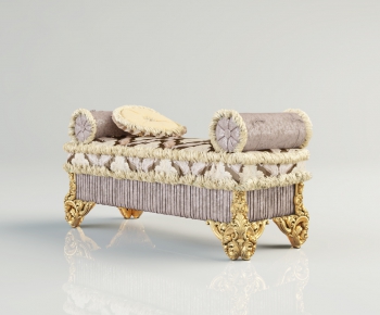 French Style Footstool-ID:498847412