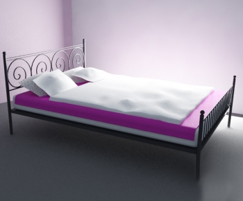 European Style Double Bed-ID:564657461