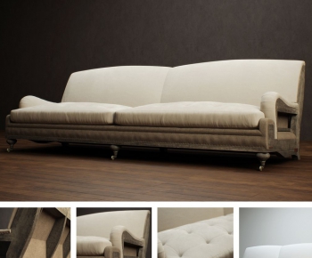 American Style Country Style A Sofa For Two-ID:159613868