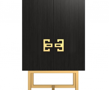 New Chinese Style Side Cabinet/Entrance Cabinet-ID:982174474