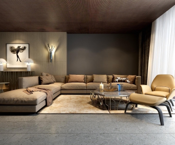 Modern A Living Room-ID:510835334