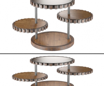 Modern Industrial Style Coffee Table-ID:885421844