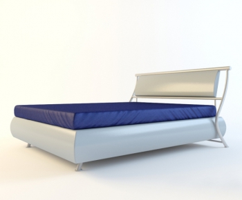 Modern Double Bed-ID:806677556