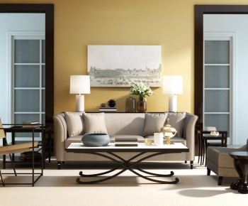 Post Modern Style Sofa Combination-ID:607853997