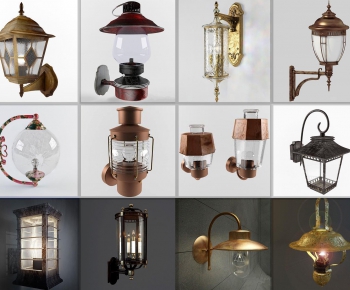 LOFT Industrial Style Retro Style Wall Lamp-ID:683441676