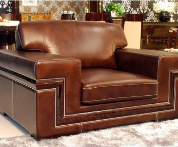 Simple European Style New Classical Style Single Sofa-ID:480389882