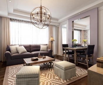 American Style A Living Room-ID:539716943