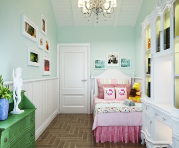 American Style Girl's Room Daughter's Room-ID:752348828