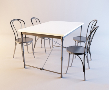 Modern Dining Table And Chairs-ID:640175527