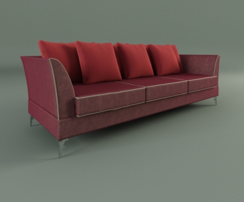European Style Three-seat Sofa-ID:966842337