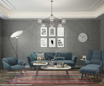 Nordic Style Sofa Combination-ID:763190514