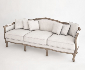 European Style Three-seat Sofa-ID:359041283