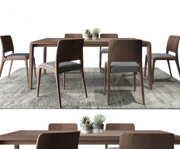 Nordic Style Dining Table And Chairs-ID:859944661