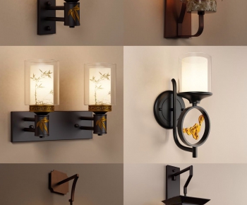 New Chinese Style Wall Lamp-ID:948315575