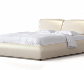 Modern Double Bed-ID:936482234