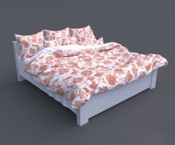 Modern Double Bed-ID:224908315