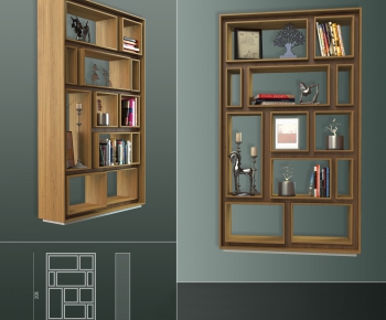 Modern Bookcase-ID:560866853