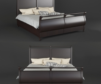 American Style Double Bed-ID:478291958