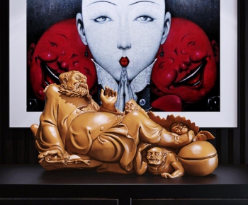 Modern New Chinese Style Sculpture-ID:501573282