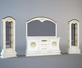 European Style Side Cabinet/Entrance Cabinet-ID:868790452